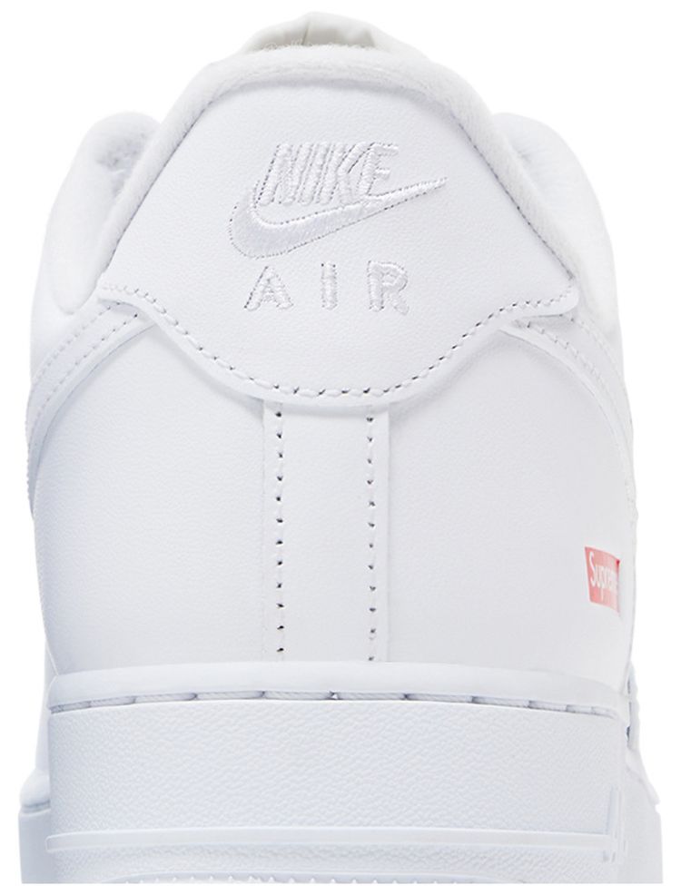 Supreme x Nike Air Force 1 Low Box Logo   White