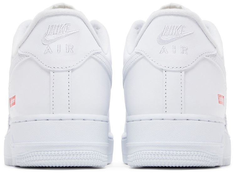 Supreme x Nike Air Force 1 Low Box Logo   White