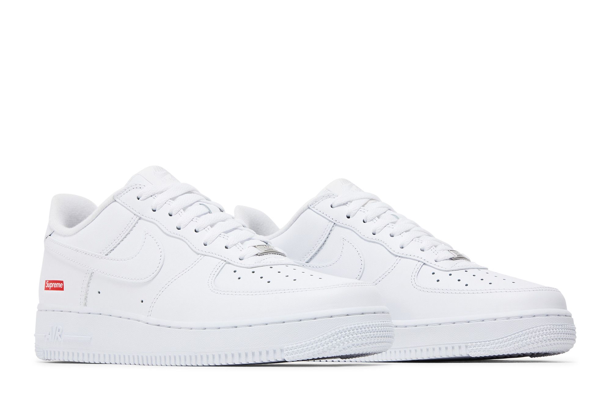 Buy Supreme x Nike Air Force 1 Low 'Box Logo - White