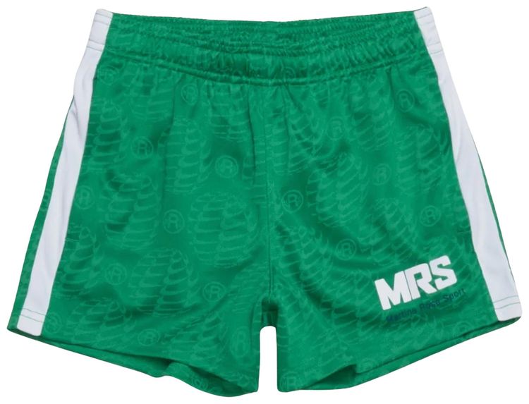 Nike x Martine Rose Football Shorts Lucky GreenWhite