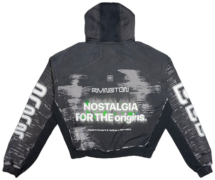 RIVINGTON roi Rebis Origins CVA Hoodie Mechanic Black