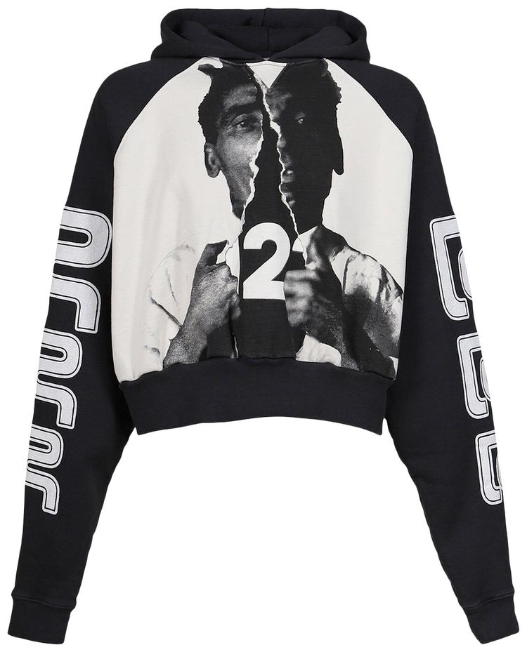 RIVINGTON roi Rebis Open Up Agape Hoodie BlackHeather