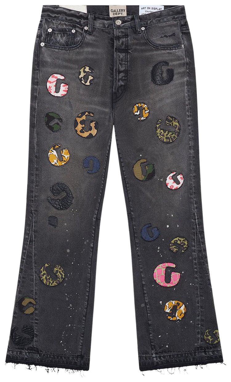 Gallery Dept G Time La Flare Pant Black