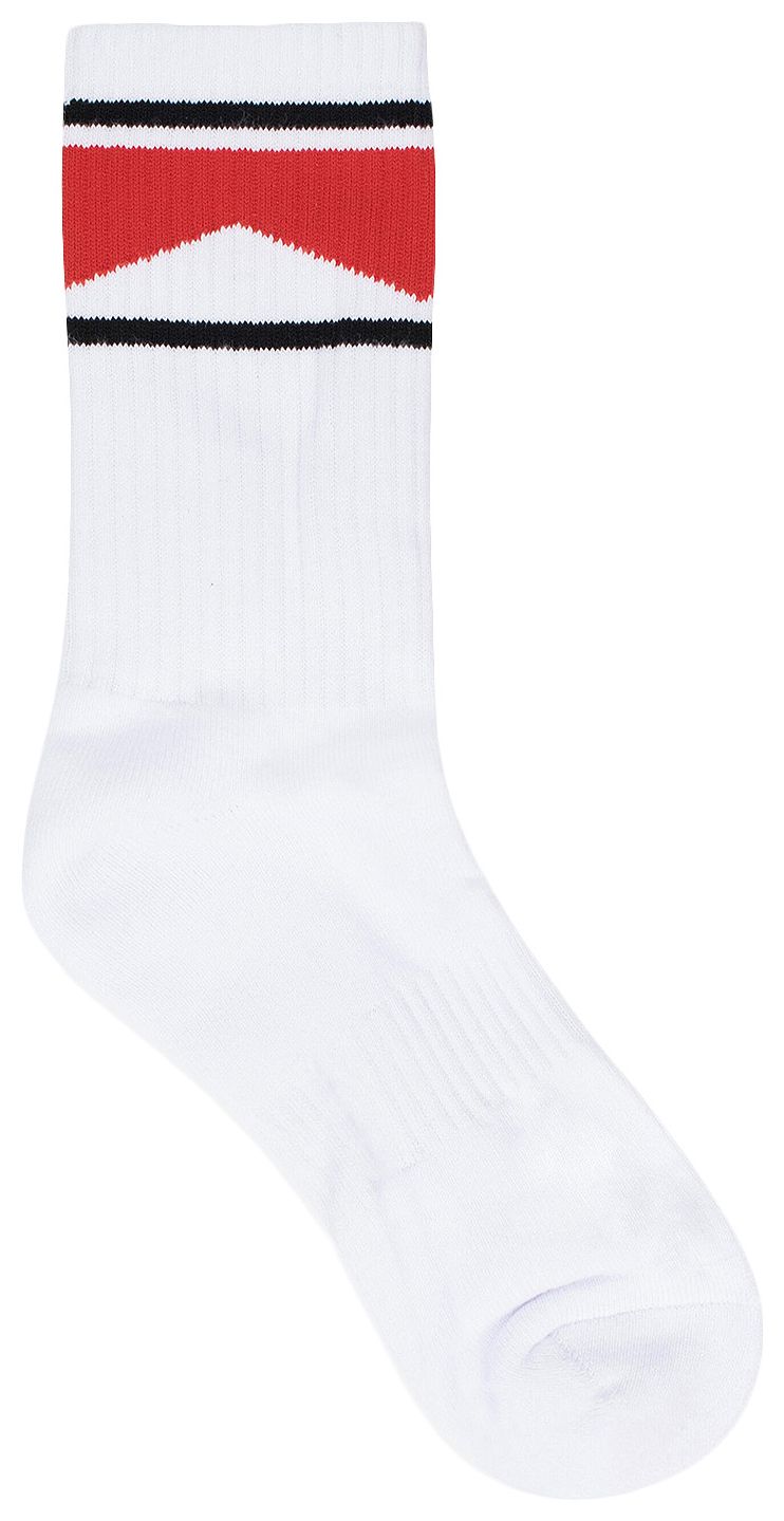 Rhude Chevron Socks White