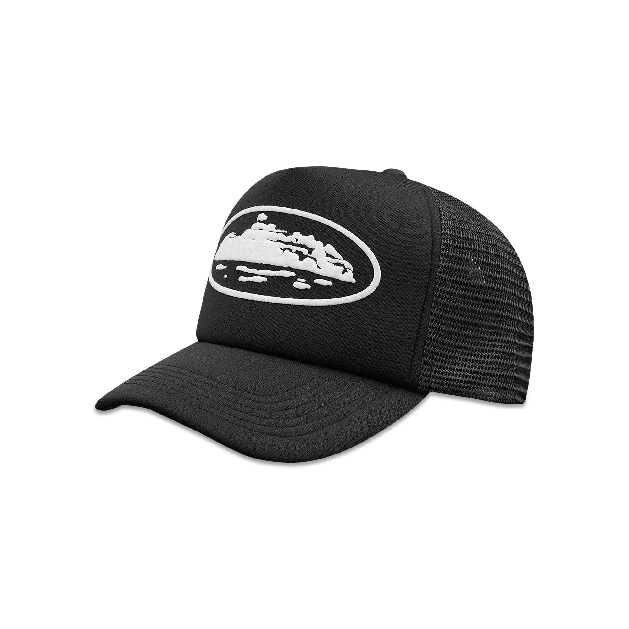 Buy Corteiz Island Puff Print Trucker Hat 'Black' - CRTZ1004 380