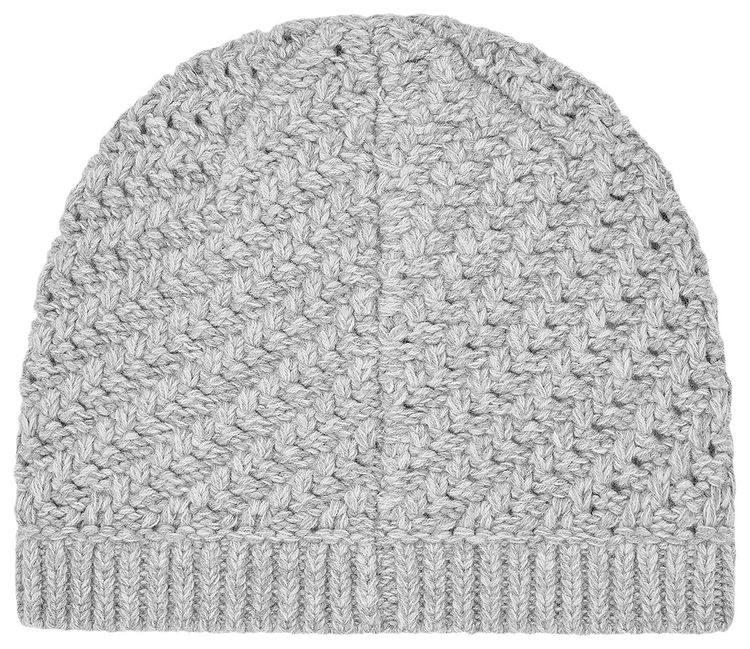 Corteiz Hand Embroidered Knit Beanie Grey