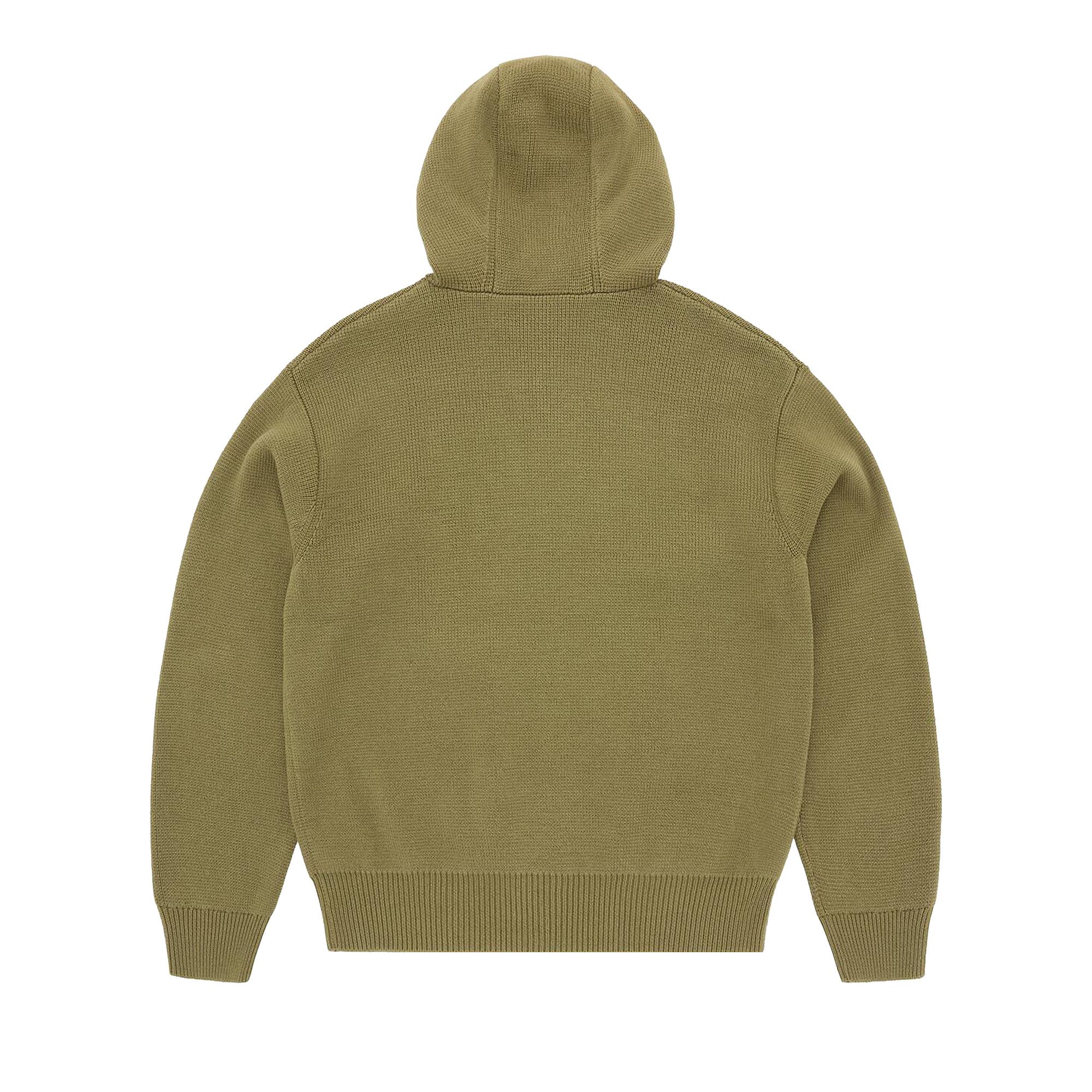 COLLEGE KNIT ZIP HOODIE [OLIVE] Sサイズ Buy Corteiz 3m College Knit Zip Hoodie 'Olive' - CRTZ0221 180 | GOAT