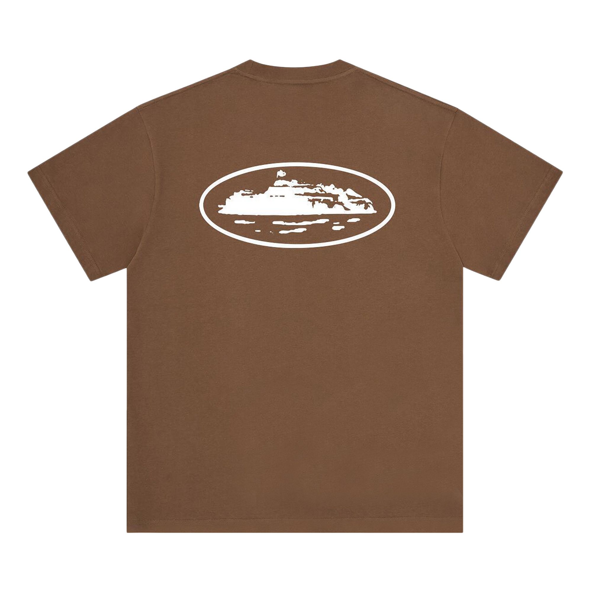 Buy Corteiz OG Island Tee 'Brown' - 07892 1FW2504COITB BROW | GOAT