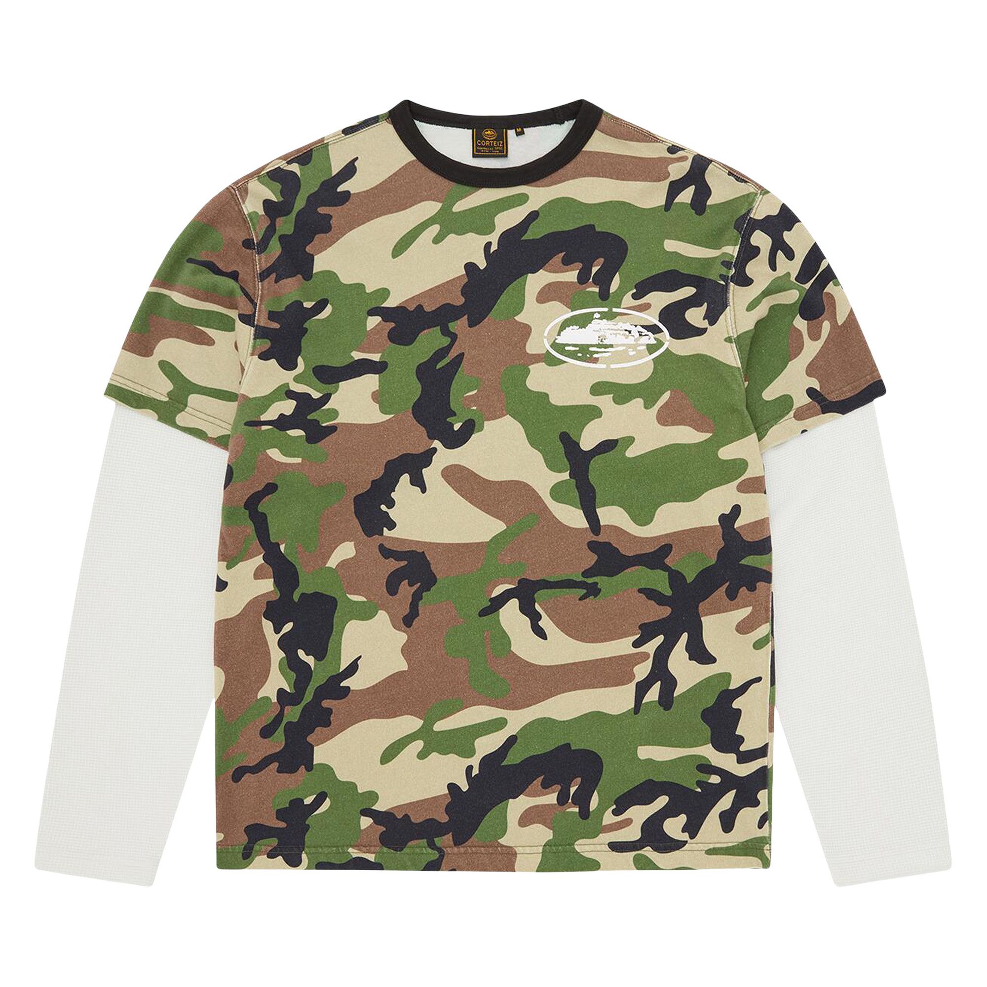 Buy Corteiz Island Hybrid Thermal Long-Sleeve 'Camo' - CRTZ0342