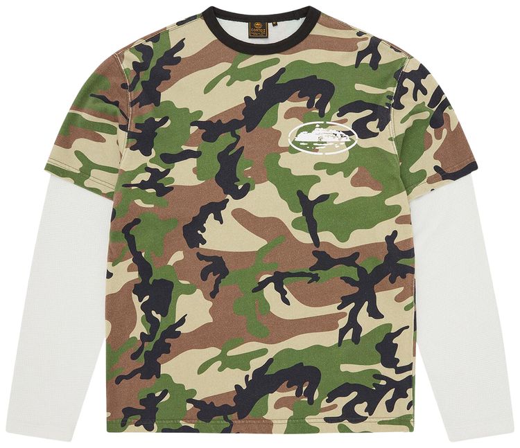 Corteiz Island Hybrid Thermal Long Sleeve Camo