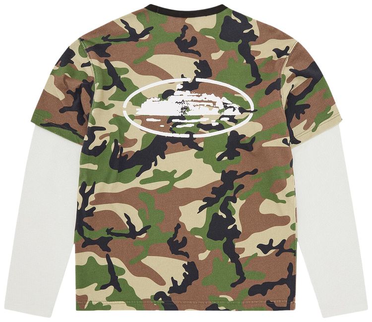 Corteiz Island Hybrid Thermal Long Sleeve Camo