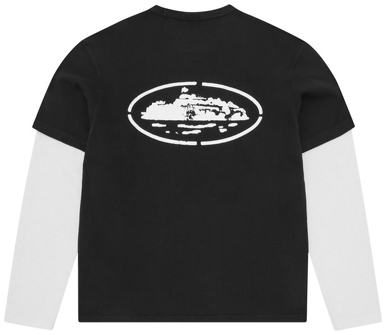 Corteiz Island Hybrid Thermal Long Sleeve Black