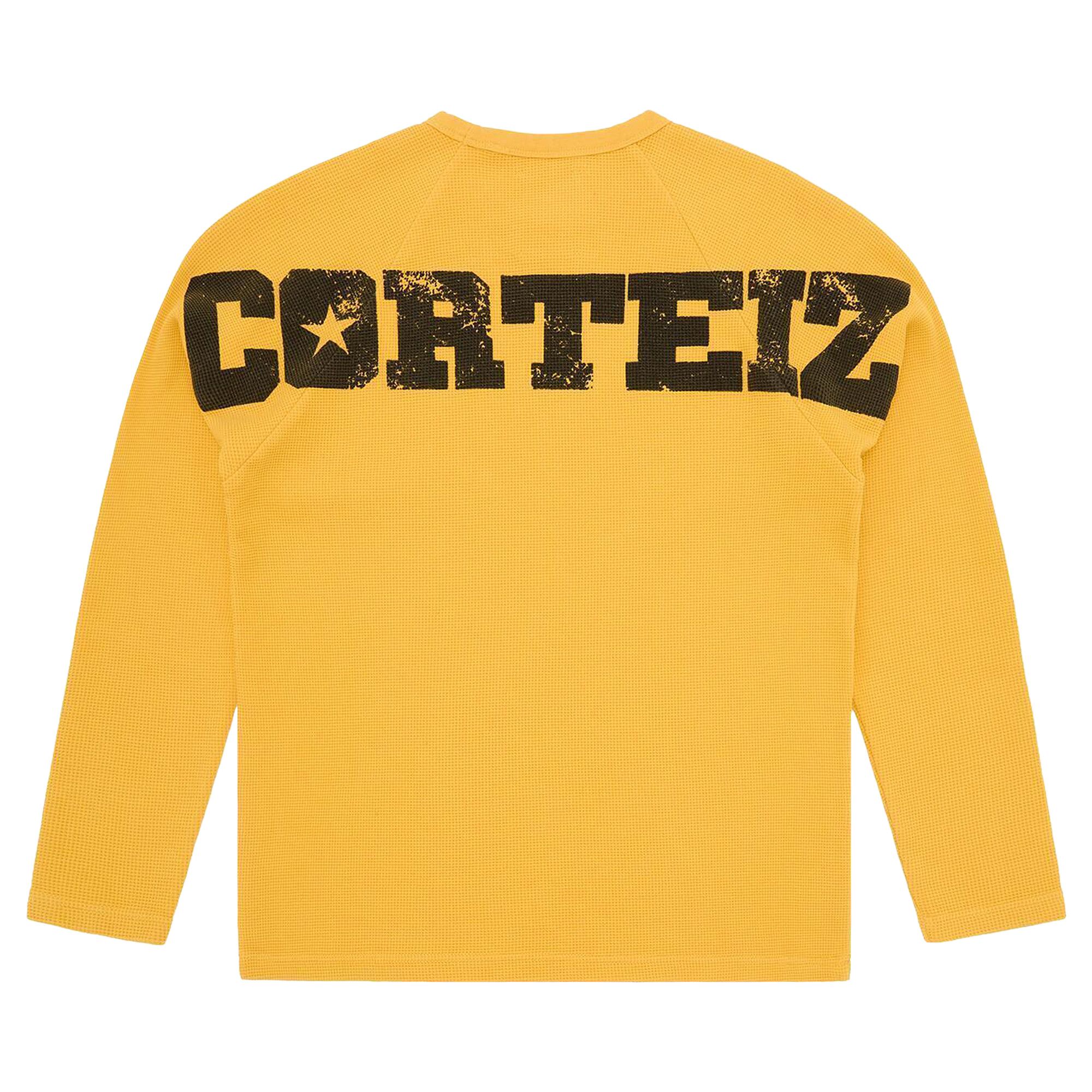 Buy Corteiz Star Raglan Waffle Thermal 'Yellow' - CRTZ0336 004 | GOAT