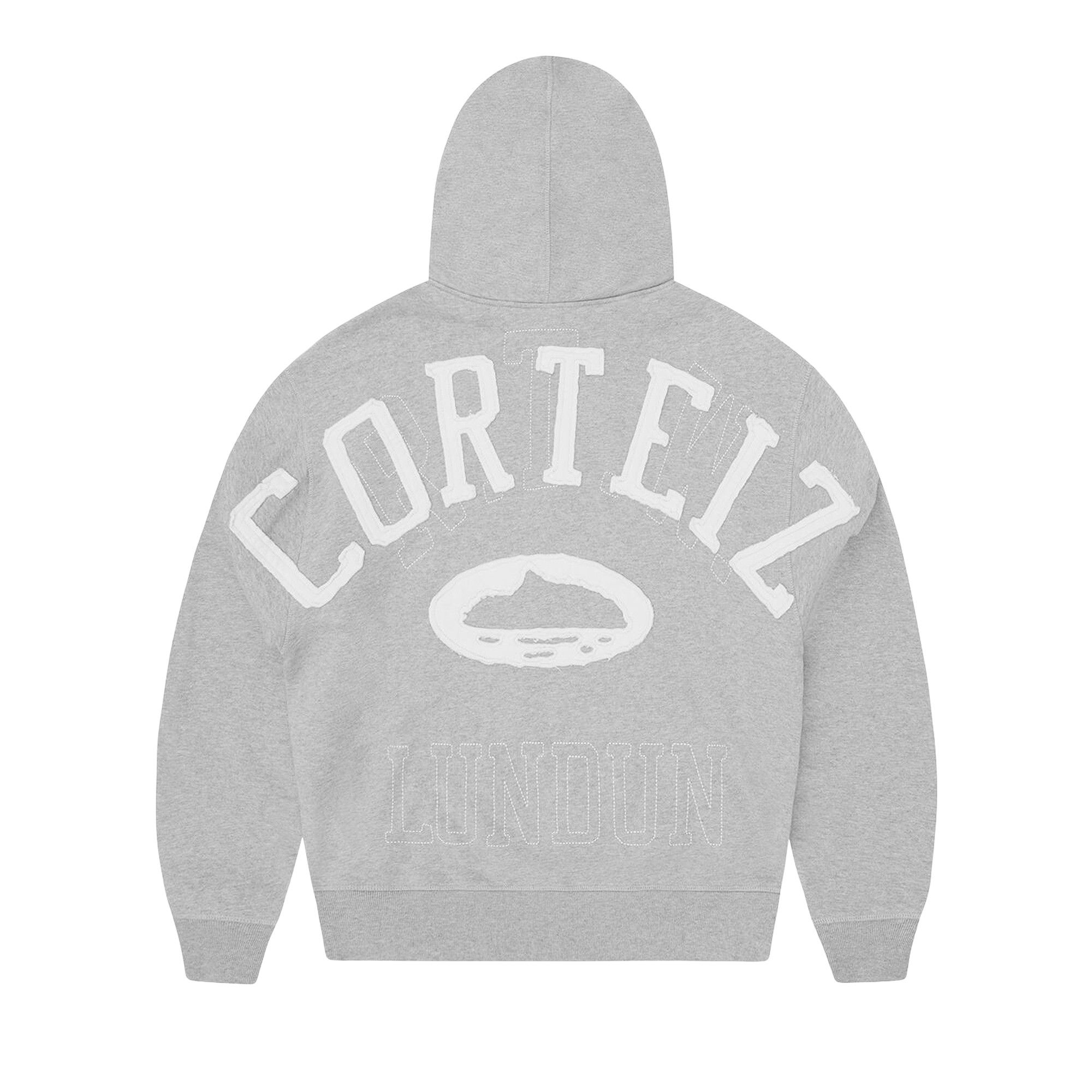 Buy Corteiz Lundun Stitch Zip Hoodie 'Heather Grey' - CRTZ0538 192