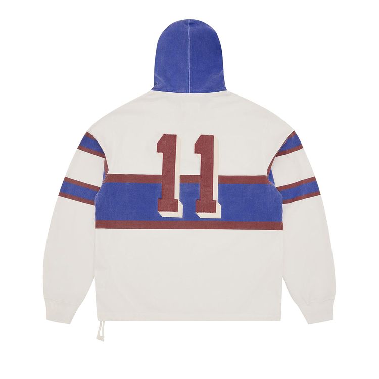 Corteiz Winger Hooded Rugby Off White