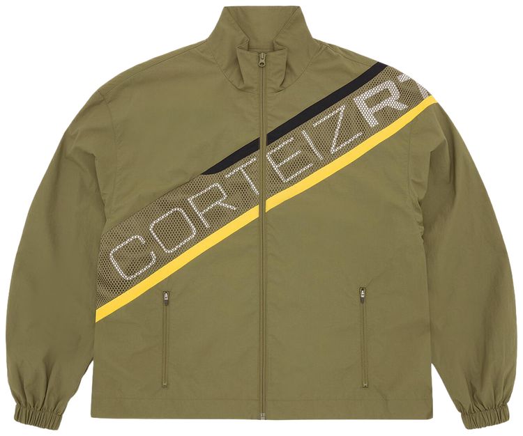 Corteiz Bias Panel Shuku Jacket Olive