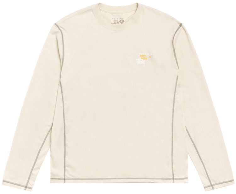 Stussy x Mountain Hardwear Long Sleeve Tee Stone