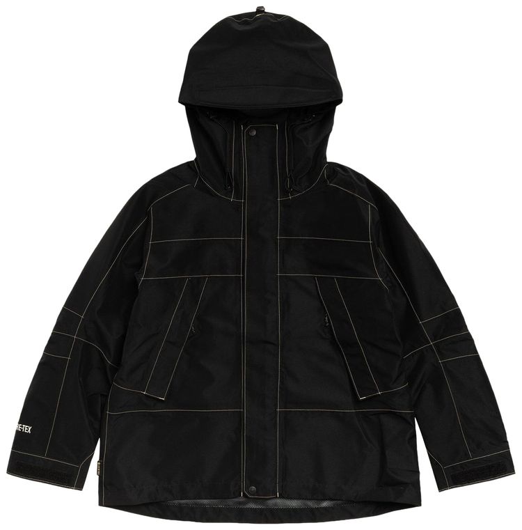 Stussy x Mountain Hardwear Exposure GORE TEX Jacket Black