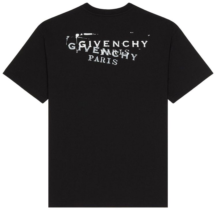 Givenchy Regular Fit T Shirt Black