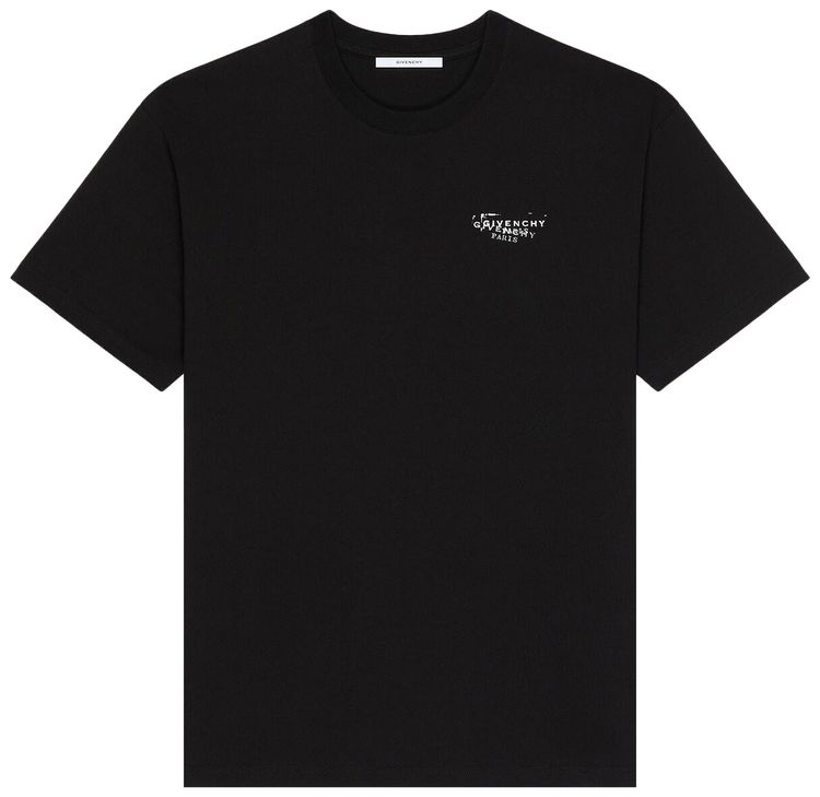 Givenchy Regular Fit T Shirt Black