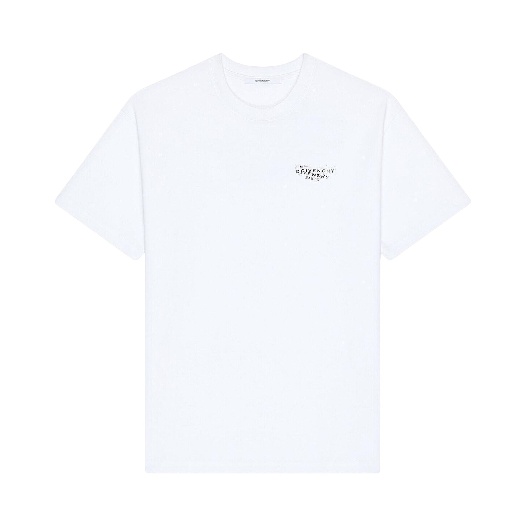 Buy Givenchy Regular Fit T-Shirt 'White' - BM71NK3YSA 100 | GOAT