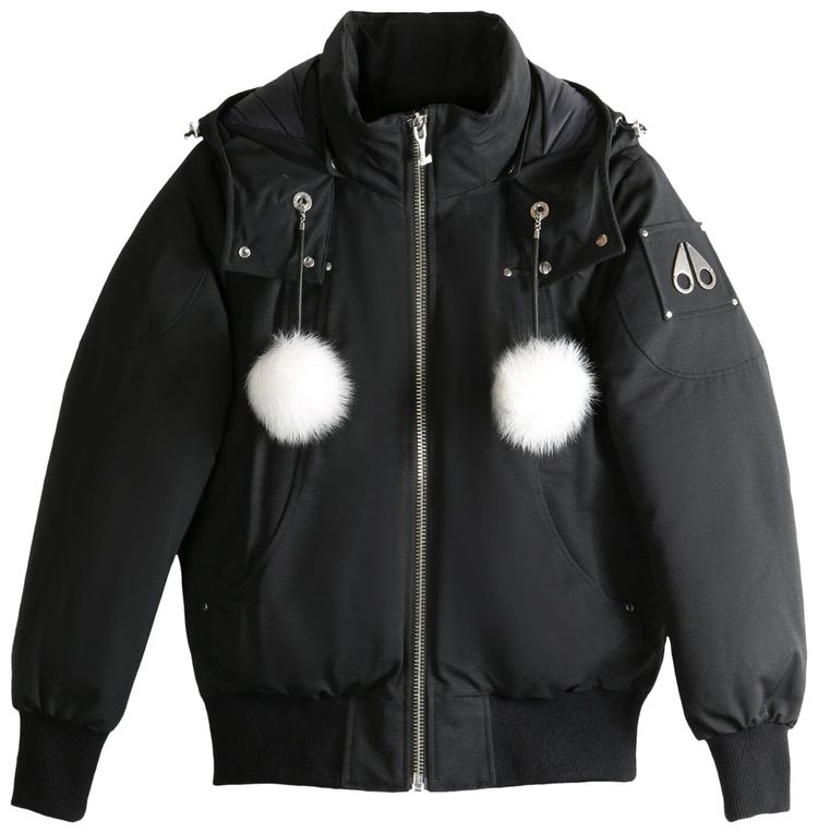 Moose Knuckles Debbie Bomber Black