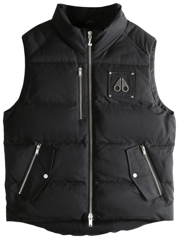 Moose Knuckles Westmount Tone Vest Black