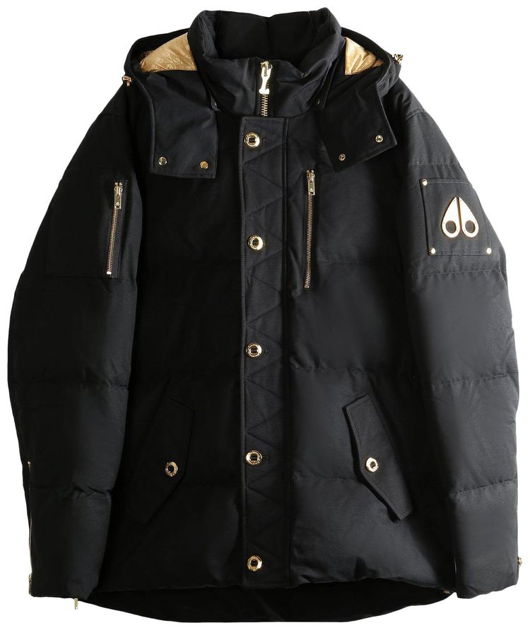 Moose Knuckles Gold Q Jacket Black