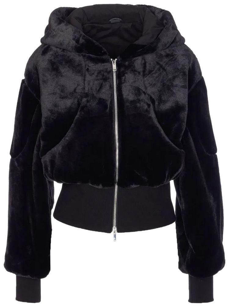 Moose Knuckles Rose De Lima Bunny Coat Black