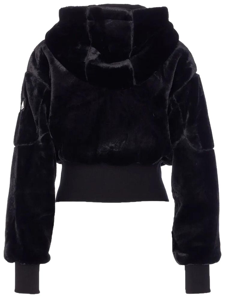 Moose Knuckles Rose De Lima Bunny Coat Black