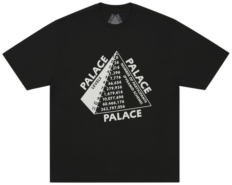 Palace Scheme T Shirt Black