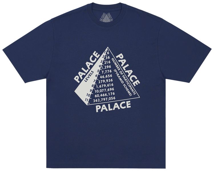 Palace Scheme T Shirt Navy