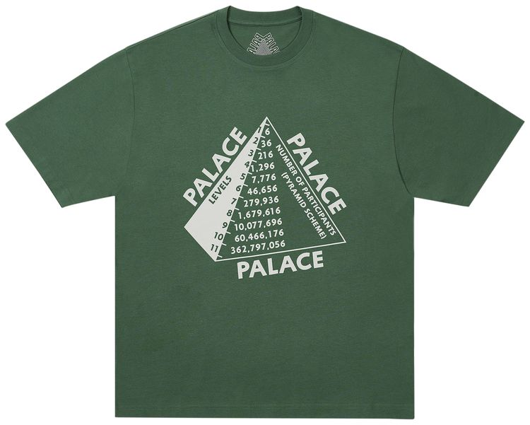 Palace Scheme T Shirt Racey Green