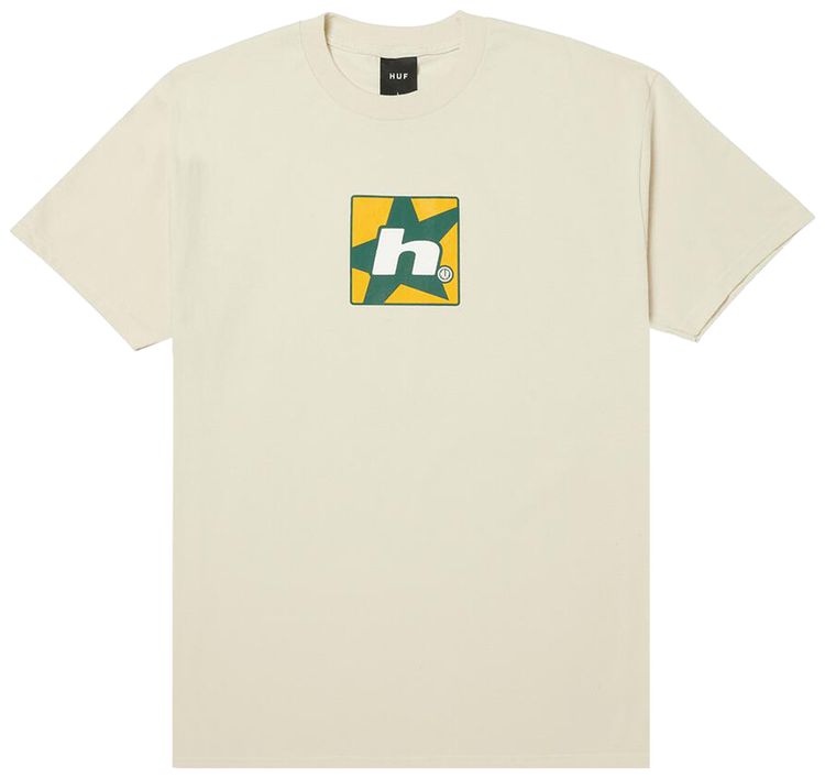 HUF Star Multi Short Sleeve Tee Bleach