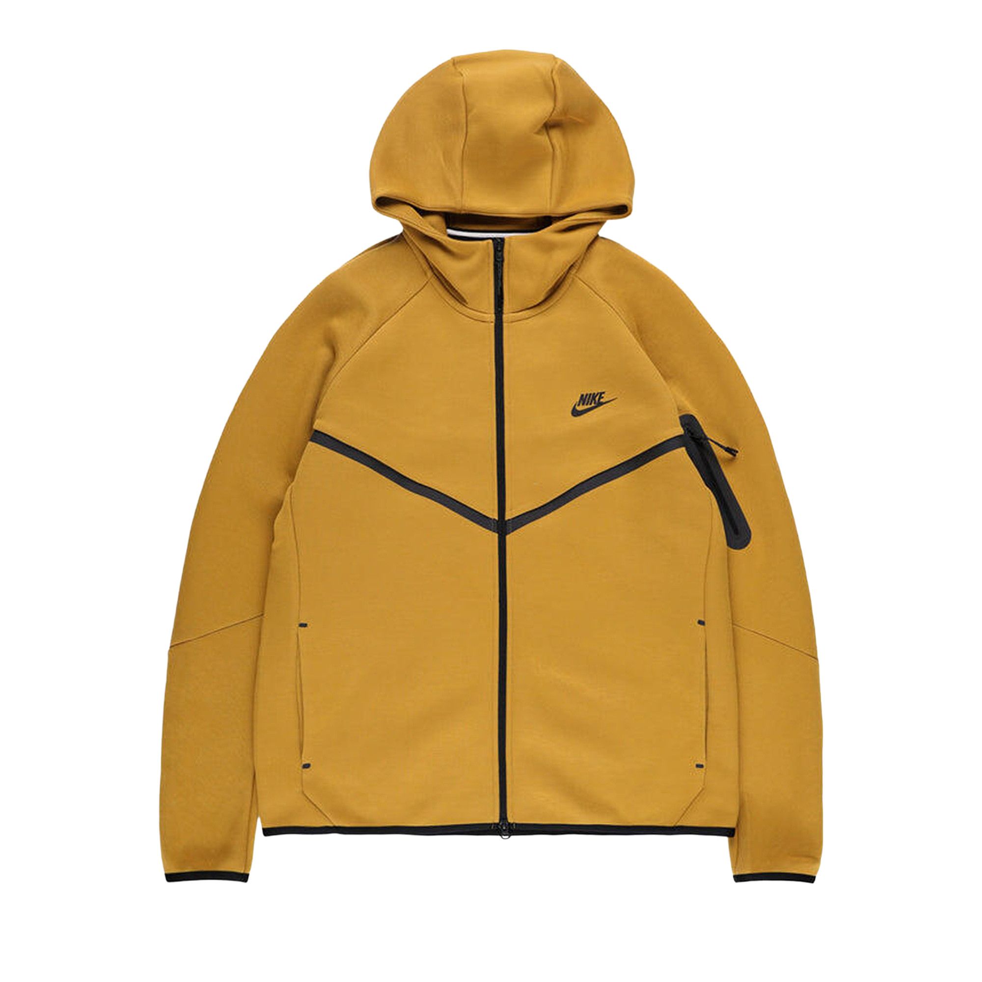 yellow tech fleece nike