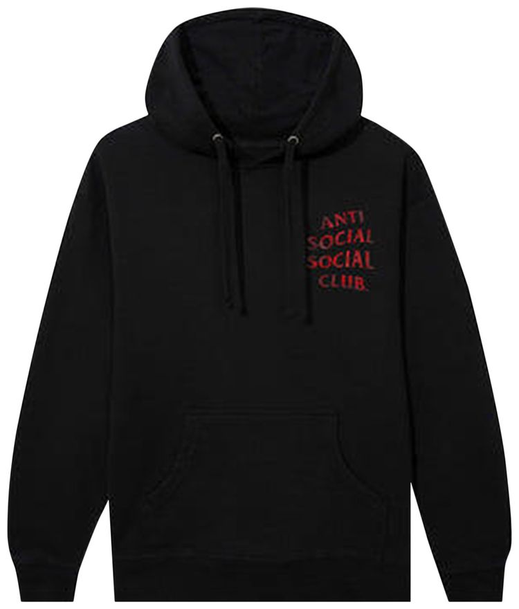 Anti Social Social Club Hockey Hoodie Black