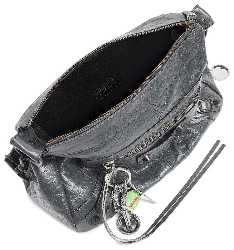 Balenciaga Le City Moto Small Volcanic Rock