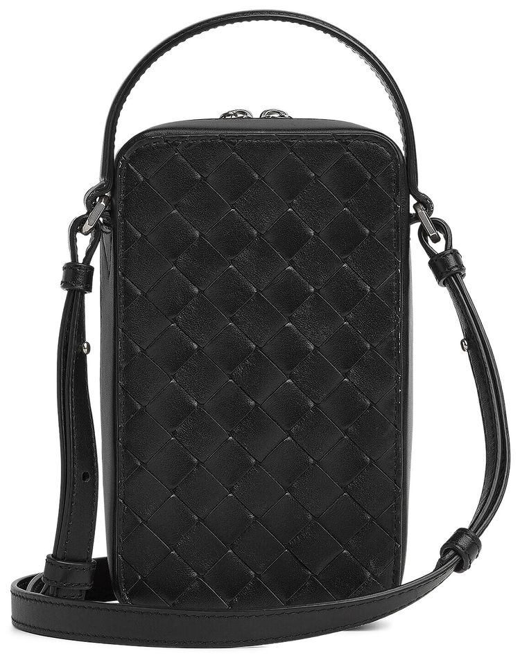 Bottega Veneta Phone Pouch NocturnalSilver