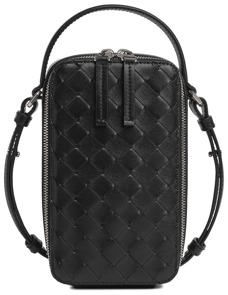 Bottega Veneta Phone Pouch NocturnalSilver