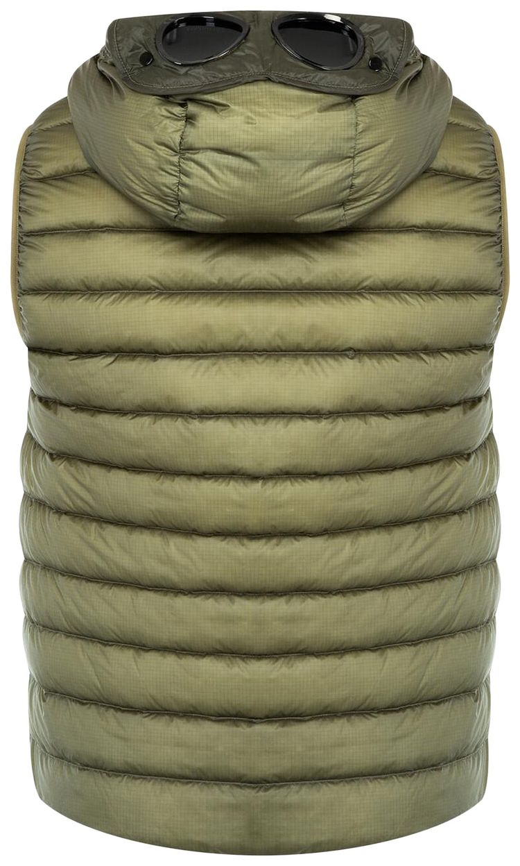 CP Company DD Shell Goggle Down Gilet Capers
