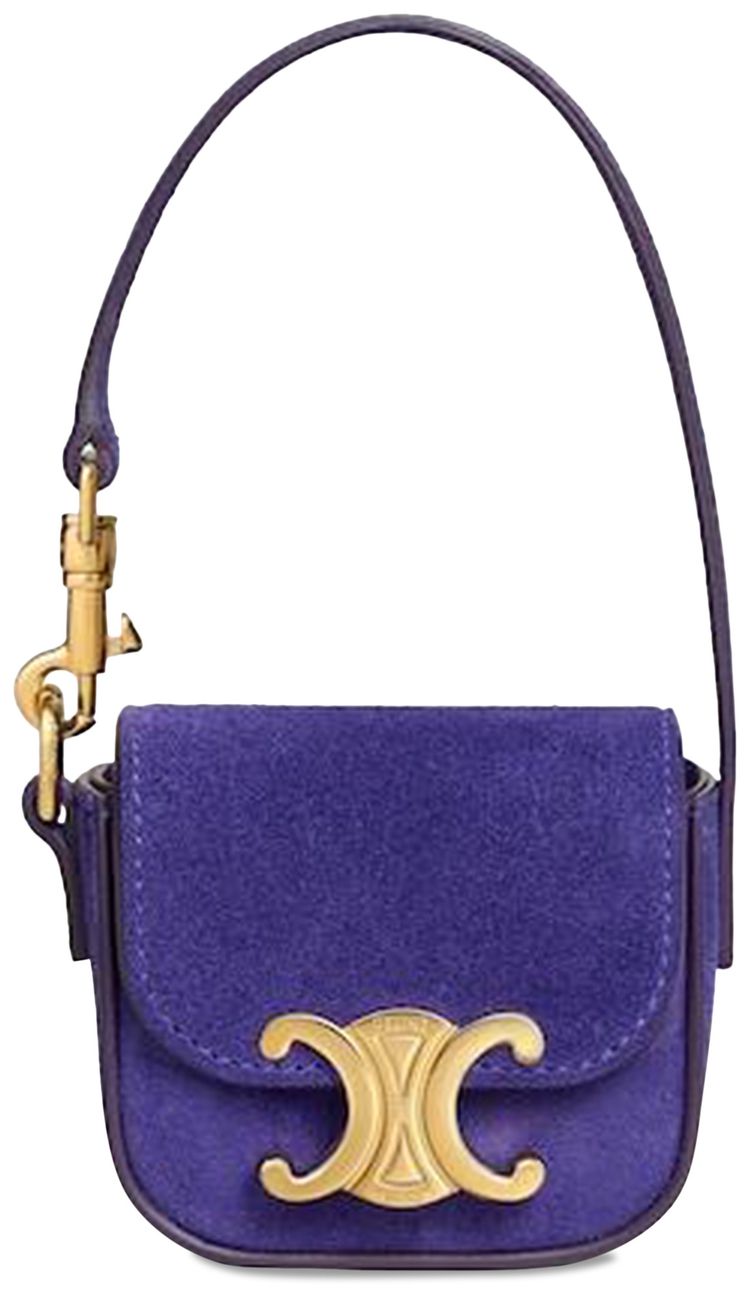 CELINE Micro Claude Purple