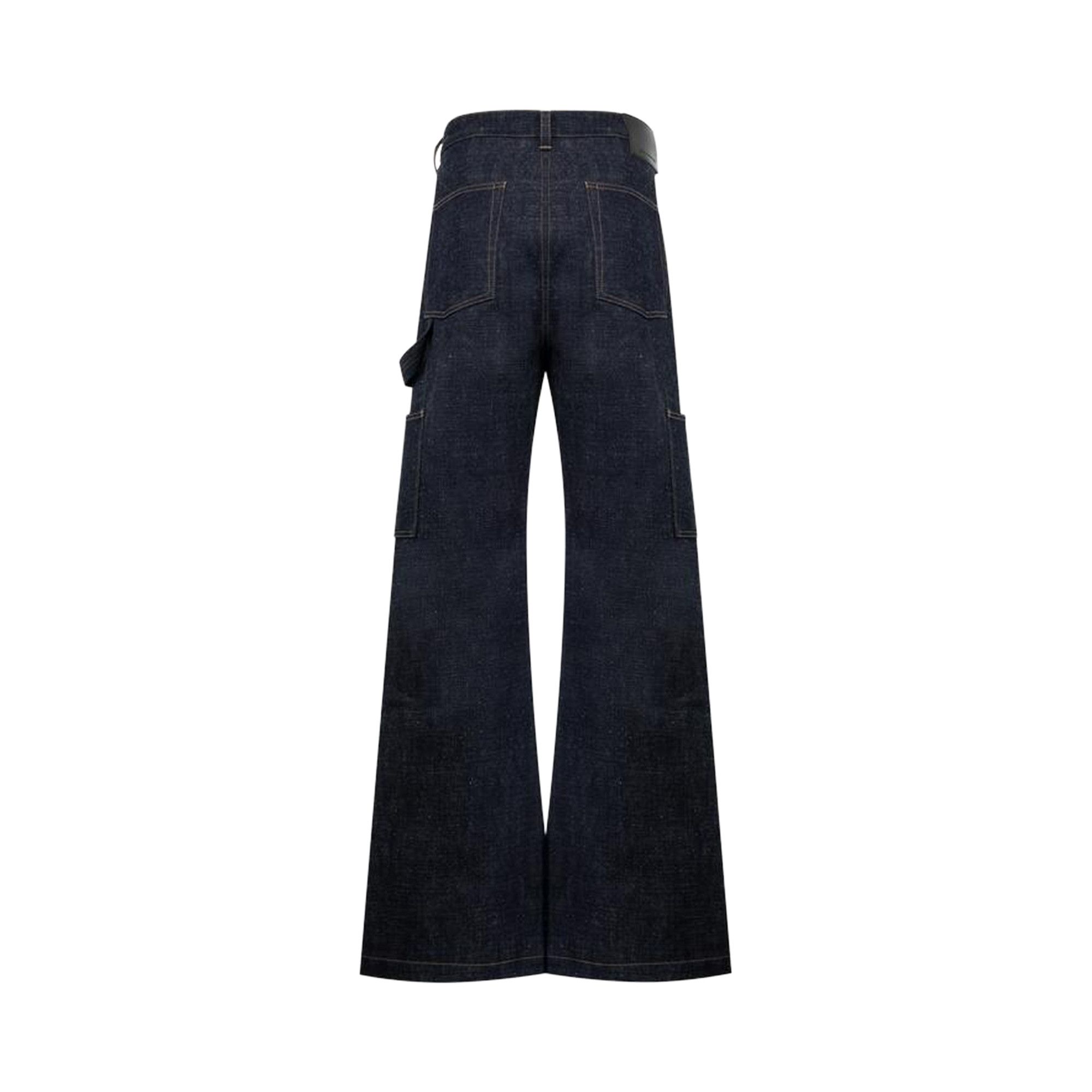 Buy Rick Owens DRKSHDW Strobe Double Knee 'Indigo' - DL02E2387