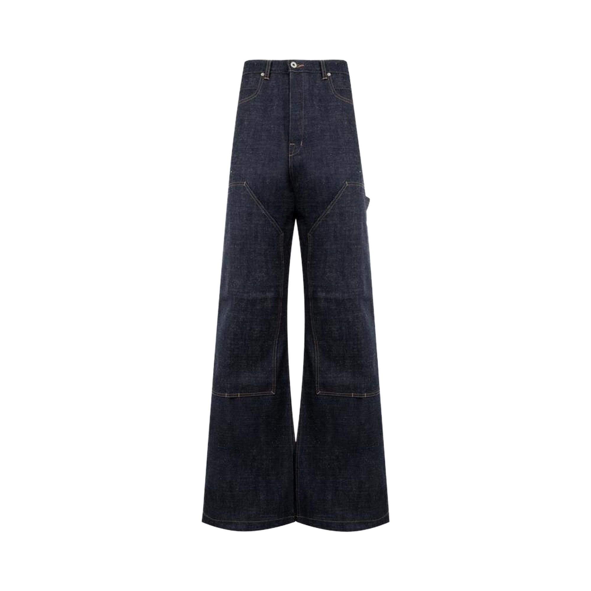 Buy Rick Owens DRKSHDW Strobe Double Knee 'Indigo' - DL02E2387