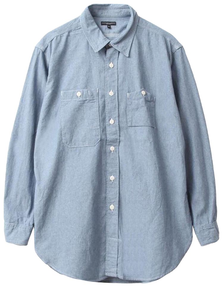 Engineered Garments Work Shirt Light Blue