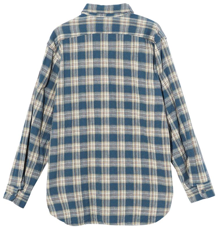 Engineered Garments Work Shirt Navy Plaid