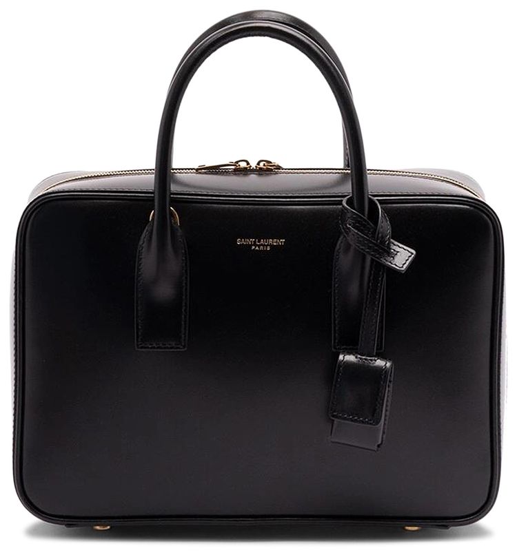 Saint Laurent Sac De Jour Small Box Leather Nero