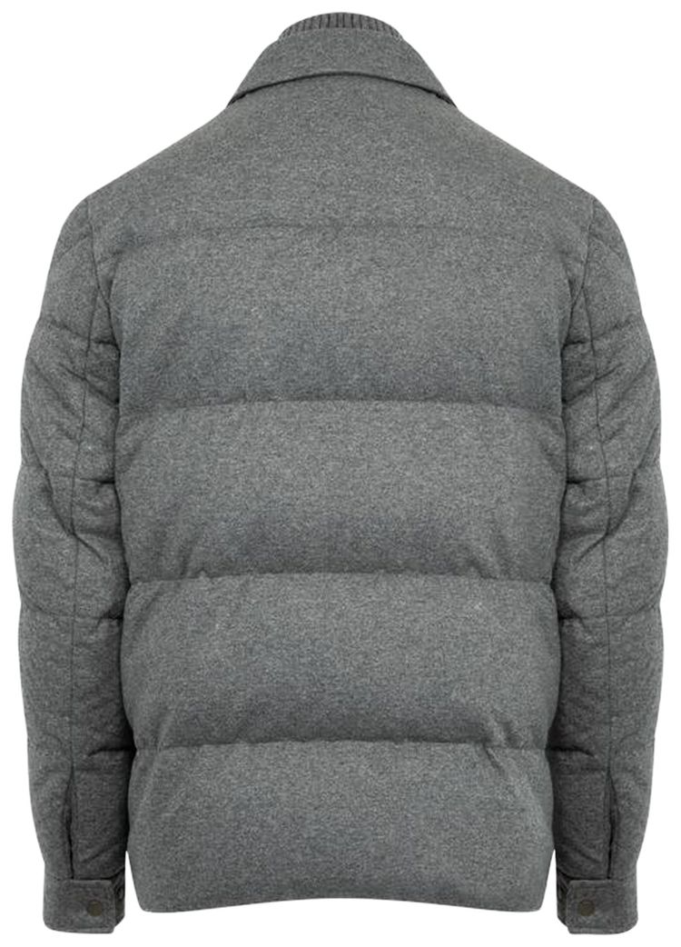 Moncler Pres Shirt Jacket Grey