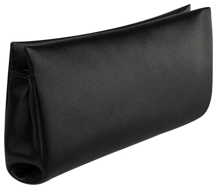 Saint Laurent Folded Evening Clutch Nero