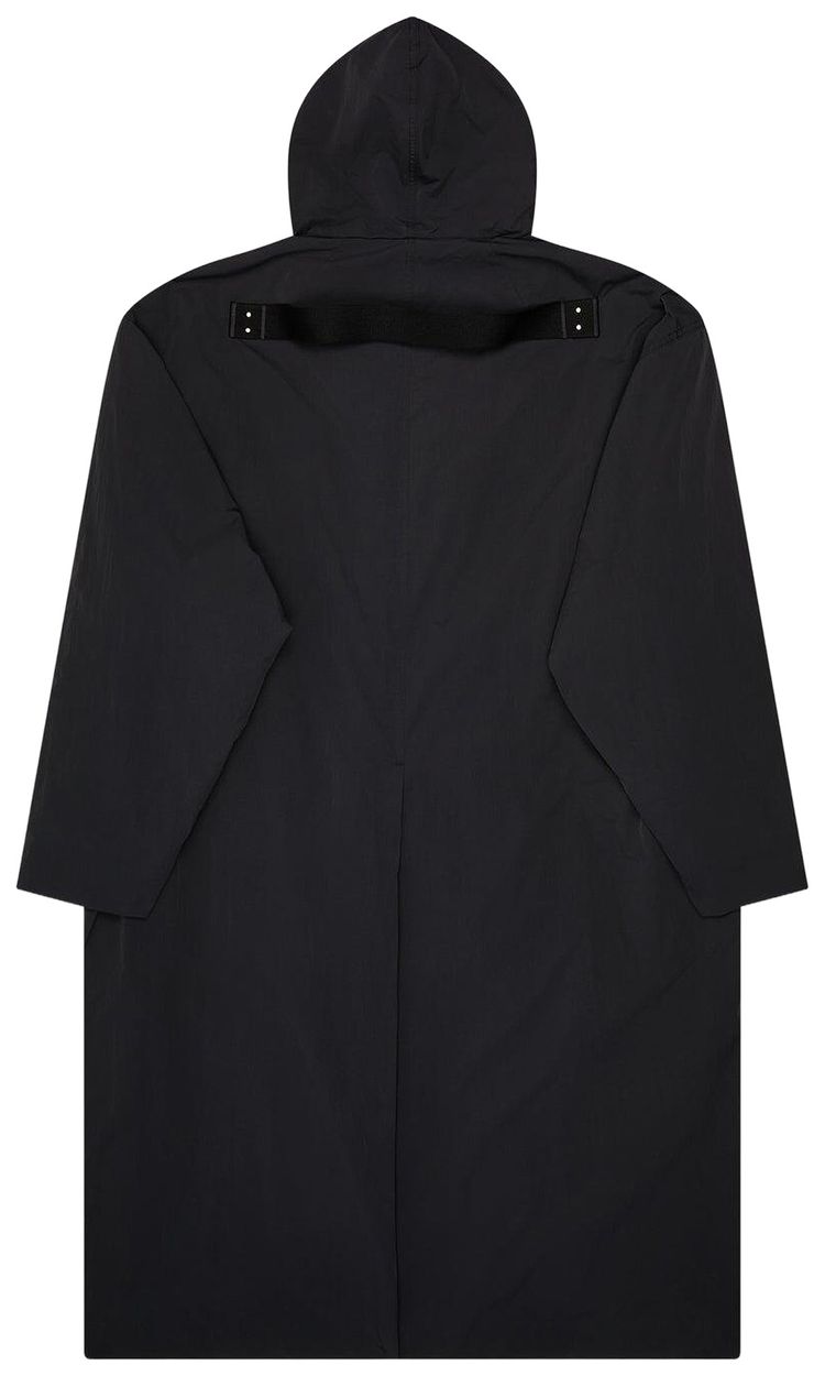 Rick Owens Gimp Mac Wide Coat Black