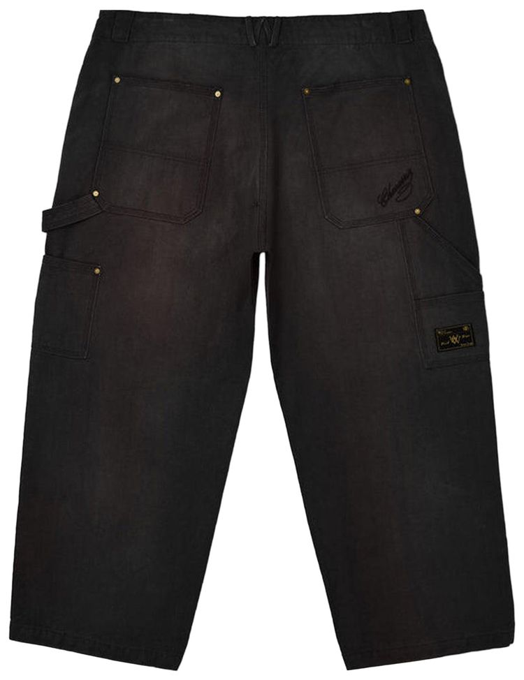 Willy Chavarria Workwear Toluca Pant Black